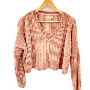 LA Hearts cropped sweater